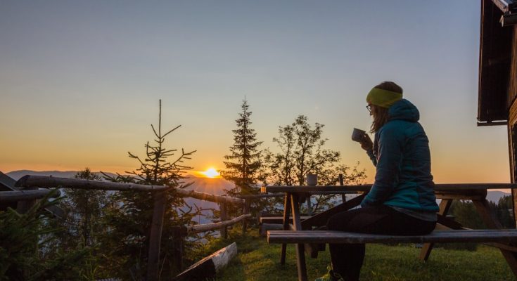 Photo Sunrise, Coffee